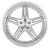 WORK Durandal DD5.2 Silver Polished Wheel — Front Face