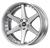 Work Zeast Black Label Bst1 5x112 20x10.5+12 R Disk Brush Silver Clear