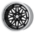 Work Gran Seeker Dmx 5x100 20x10+19 R Disk Black