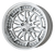 Work Gran Seeker Dmx 5x108 20x8.5+26 R Disk Machined Silver Polish