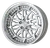 Work Gran Seeker Dmx 5x108 20x9+26 O Disk Machined Silver Polish