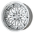 Work Gran Seeker Dmx 5x115 20x10+38 O Disk Machined Silver Polish