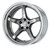 Work Emotion T5R 2P Wheel in GT Silver — Angled View
