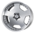 Work Lanvec Ld1 5x100 18x9.5+22 O Disk Machine Silver Polish