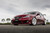 Red Lexus IS-F With White Work Emotion CR Kiwami