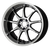 Work Emotion D9r 5x115 18x7.5 +38 Gt Silver Rim Cut