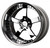 WORK Equip E05 19x10.5 Super Chrome Wheel — Front Face