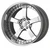 WORK Equip E05 19x10.5 Feinheit Silver 2 Wheel — Front Face