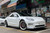 White 2023 tesla Model 3 with BBS LM Gunmetal Rims