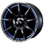 WedsSport SA-99R 5x100 17x7.5+48 Face FR / Blue Light Chrome II