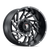 American Truxx Web AT161 5x127 20x10-24 Black/Milled