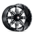 American Truxx Lonestar AT185 5x127 20x10-24 Black/Machined