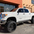 White Tundra on 24x14 American Truxx Blade Wheels