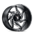 American Truxx Spiral AT1906 8x170 24x14-76 Black/Milled