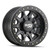Dirty Life Dt-2 9304 8x170 17x9-12 Matte Black W/Simulated Ring