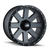 Ion Type 134 5x150 18x9+18 Matte Gunmetal/Black Beadlock