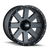 Ion Type 134 6x139.7 18x9+0 Matte Gunmetal/Black Beadlock