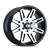 Ion Type 142 8x170 18x9+0 Black/Machined Face