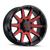 Ion Type 143 5x139.7 20x10-19 Gloss Black/Red Machined