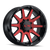 Ion Type 143 5x139.7 20x9+0 Gloss Black/Red Machined