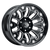 Vision Off-Road 362 Armor 5x139.7 18x9+12 Gloss Black Milled Spoke with Black Bolt Inserts
