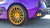 Purple C8 Corvette with Gold Asanti Polaris ABL-14 Wheels