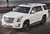 White Cadillac Escalade with Black Asanti Apollo Wheels
