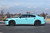Teal Dodge Charger Hellcat with Black Asanti Leo Wheels