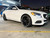 White 2016 Mercedes C300 with Asanti Beta Black Rims