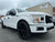 White Crew Cab F150 with Asanti Alpha 6 Black Rims