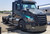 Black Freightliner Cascadia on ATX Baja Dually Semi Rims