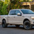 Leadfoot Grey Ford F150 with Black Rhino Barrage Black Rims