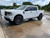 White 2023 Ford Ranger with Black Rhino Arches Concave Wheels