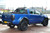 Blue 2020 Ford Ranger with Black Rhino Ark Wheels