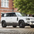 White 2021 Land Rover Defender with Black Rhino Axle Wheels