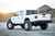 White Jeep Gladiator with Black Rhino Axle Wheels