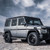 Silver 2008 Mercedes G550 with Black Rhino Axle Wheels