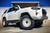 White Black Rhino Axle wheels on 2019 Toyota 4Runner