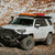 White 2023 Toyota 4Runner with Black Rhino Baker Wheels