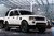 White Land Rover with Black Rhino Barstow Wheels