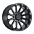 Black Rhino PINNACLE 5X127 17X8.5 -18 SEMI GLOSS BLACK W/ GUNMETAL BOLTS