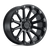 Black Rhino PINNACLE 5X127 17X8.5 -18 SEMI GLOSS BLACK W/ GUNMETAL BOLTS