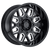 Black Rhino PREDATOR 6X135 20X12 -44 GLOSS BLACK W/ MILLED WINDOWS