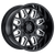 Black Rhino PREDATOR 6X139.7 20X12 -44 GLOSS BLACK W/ MILLED WINDOWS