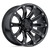 Black Rhino SELKIRK 5X127 17X9 -12 GLOSS BLACK MILLED