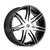 Kraze Epic 143 5x120 22x9.5+18 Black/Machined