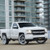 White Chevy Silverado with Asanti Matar Wheels