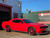 Red Dodge Challenger Hemi with Asanti Sigma Candy Red Rims