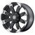 ATX Series AX191 SHACKLE 6X139.7 18X9 +20 SATIN BLACK WITH MACHINED FACE