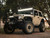 Tan Jeep Wrangler with Black Rhino Armory Sand Tan Wheels